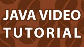 Java Video Tutorial